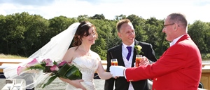 Lee & Pinar August 2014 @ The Boathouse